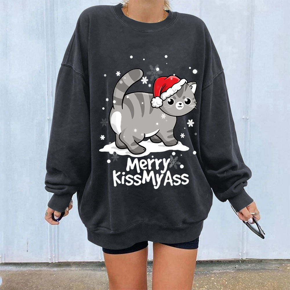 Loose Fit 3D Graphic Street Hoodie