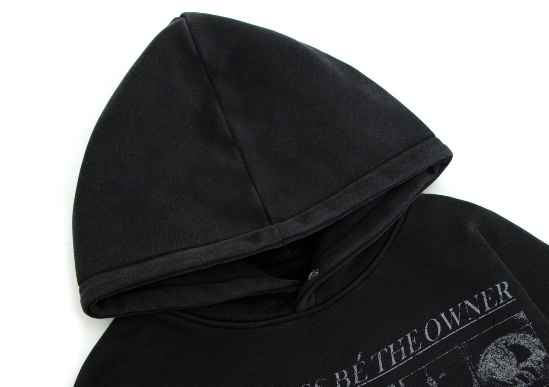 Urban Oversized Graphic Long Sleeve Hoodie