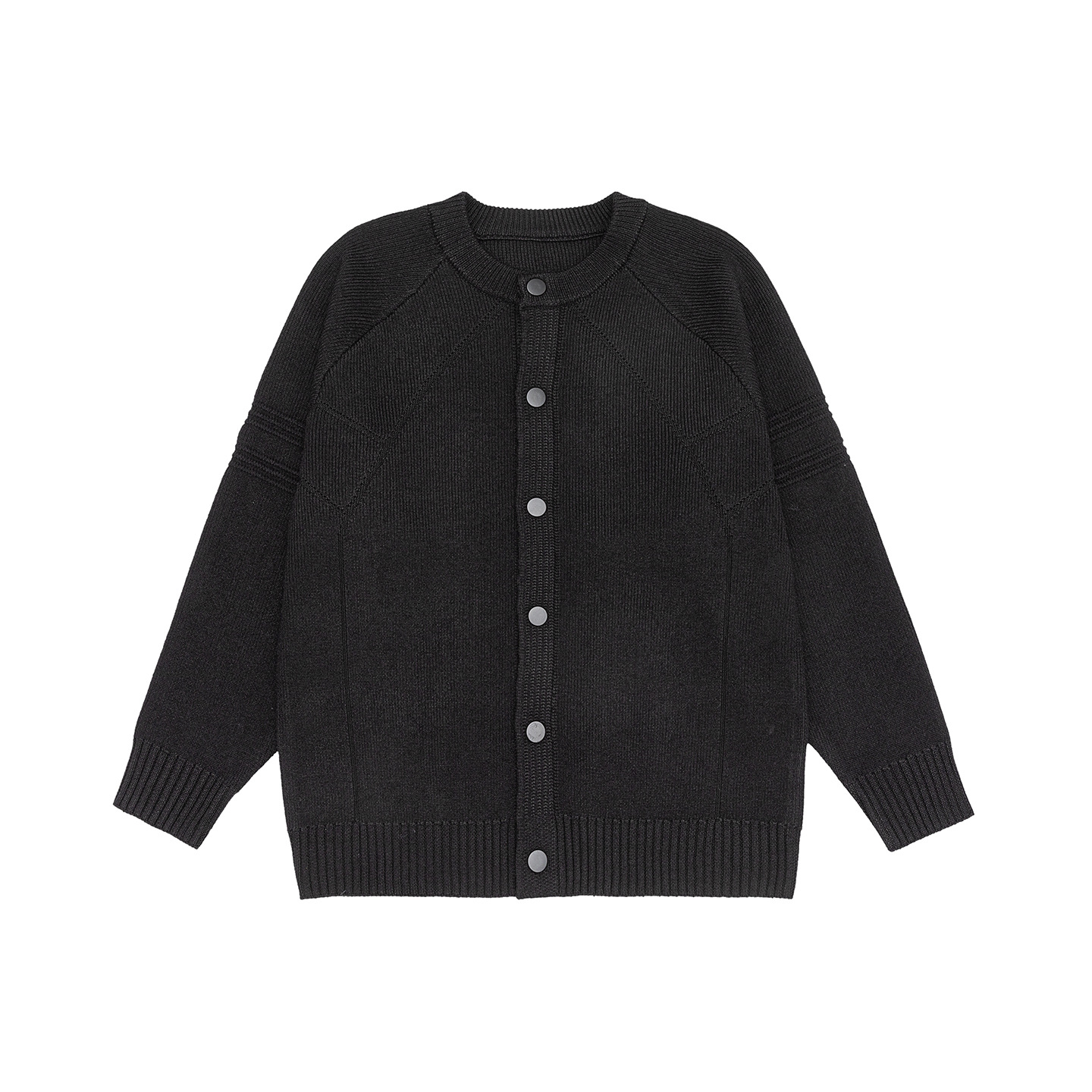 Jacquard Oversized Cardigan