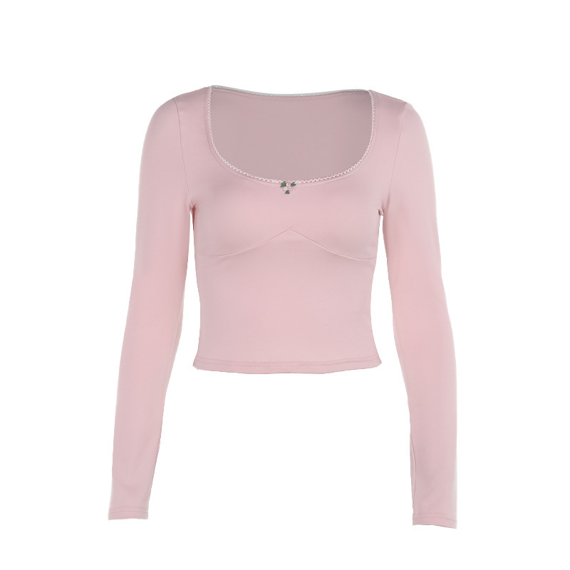 Ladies Square Neck Stretch Tee
