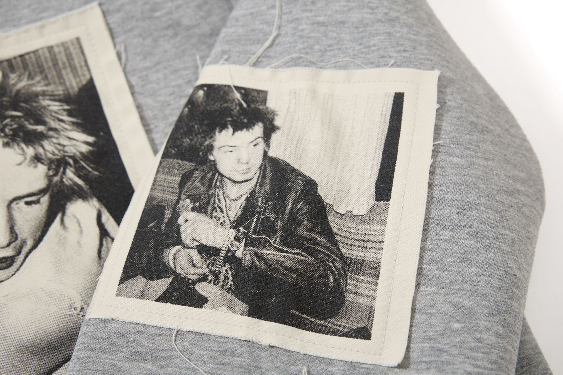Man's American Retro Cotton Front Zip Sweatshirt