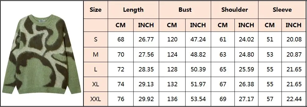 Men's Relaxed Fit Colorblock Crew Neck Sweater