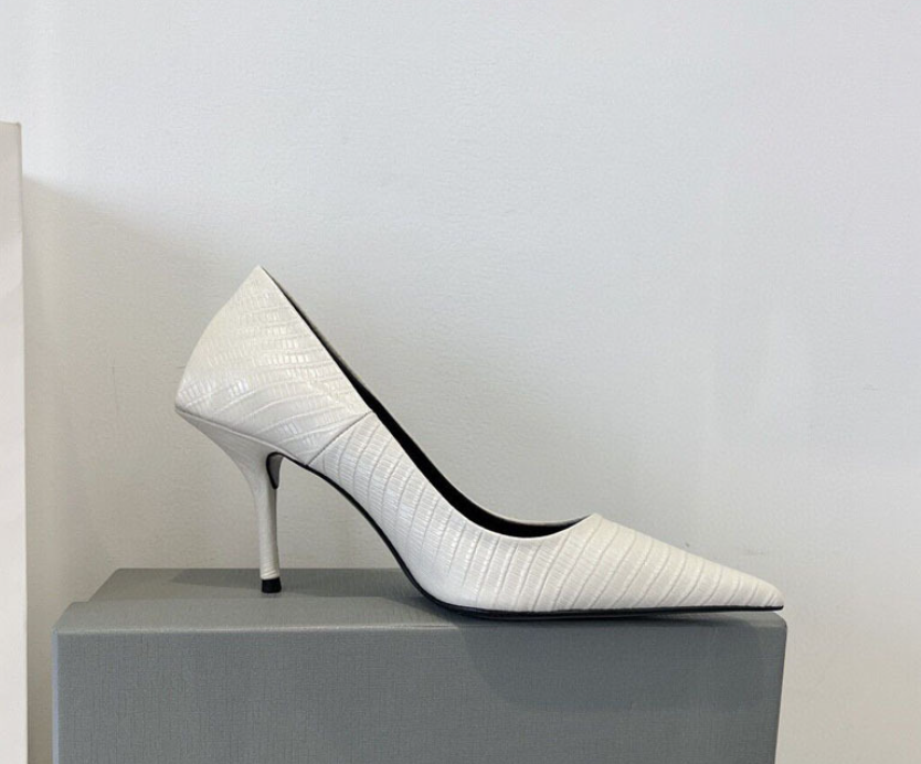 Office Ladies High Heels Genuine Leather High End Brand New Shoes Female Sexy Pointy toe Basic Pumps Shoes Women
