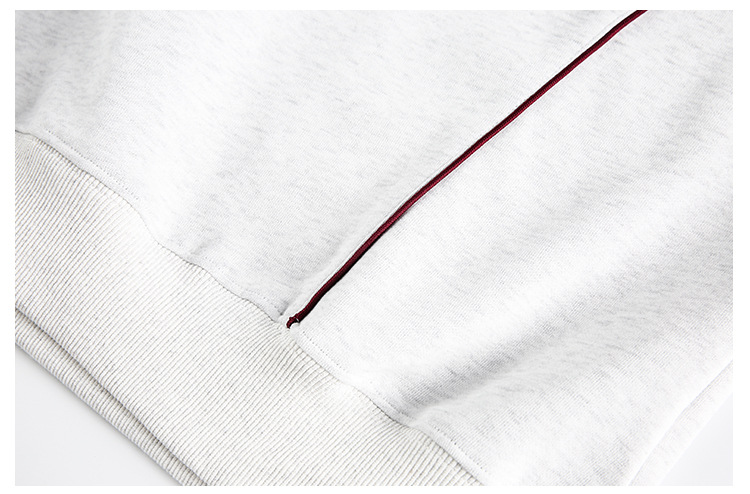 Two-Tone Shirt-Style Oversized Hoodie