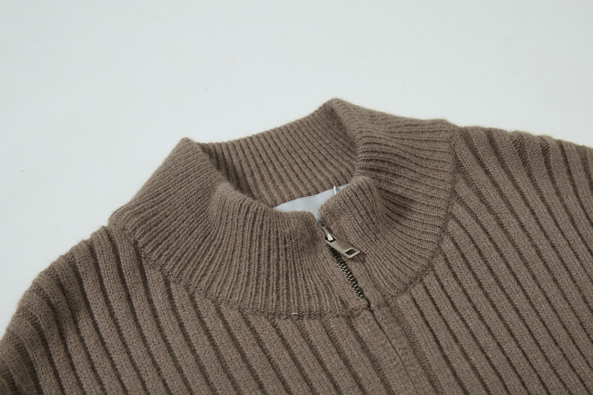 Sporty Loose Jacquard Long Sleeve Sweater