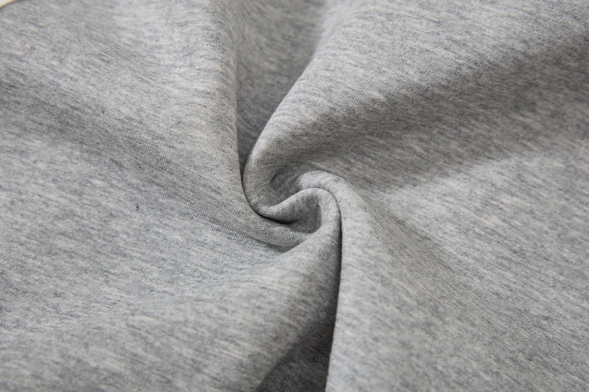Man's American Retro Cotton Front Zip Sweatshirt