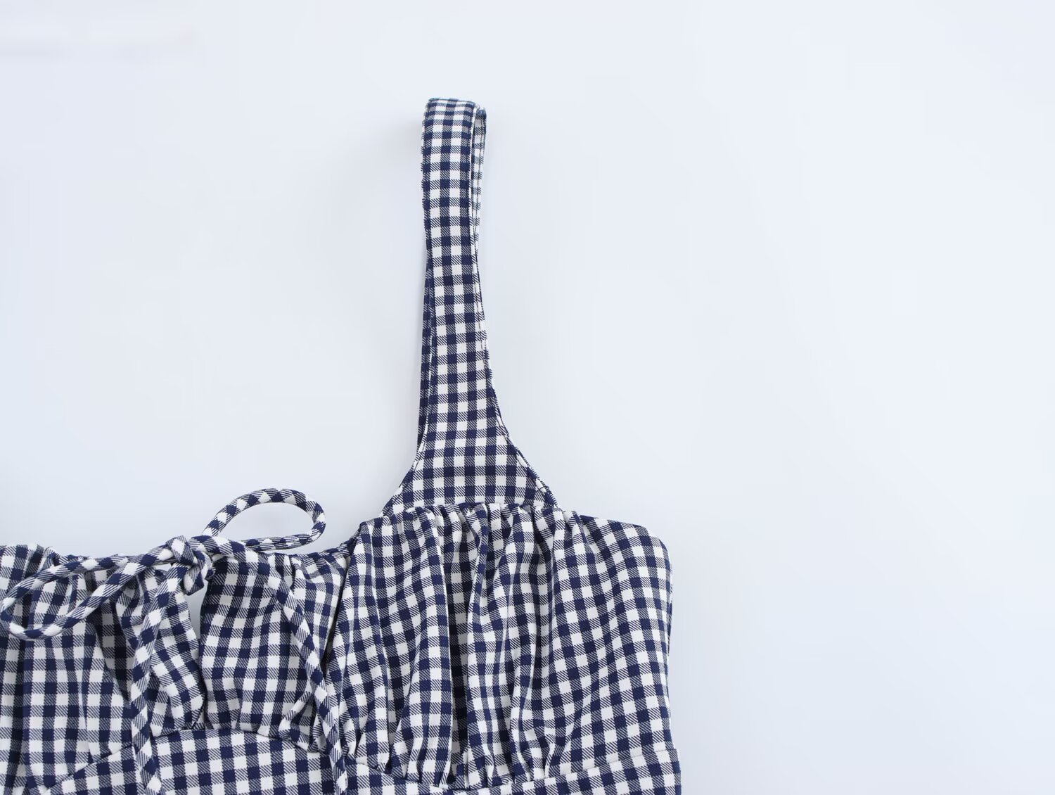 Urban Slim Cropped Grid Vest