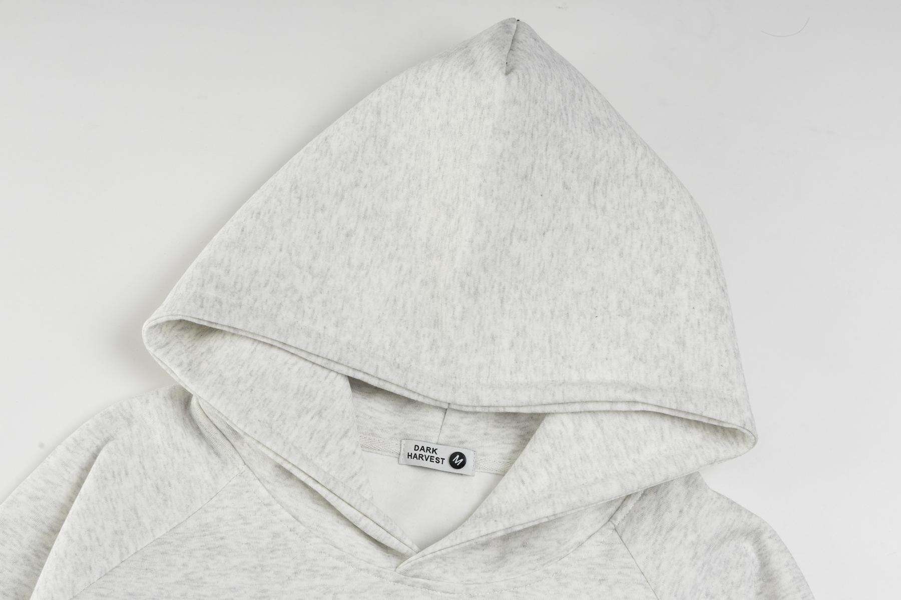 Oxygen Cotton Milk Silk Alphabet Print Hoodie