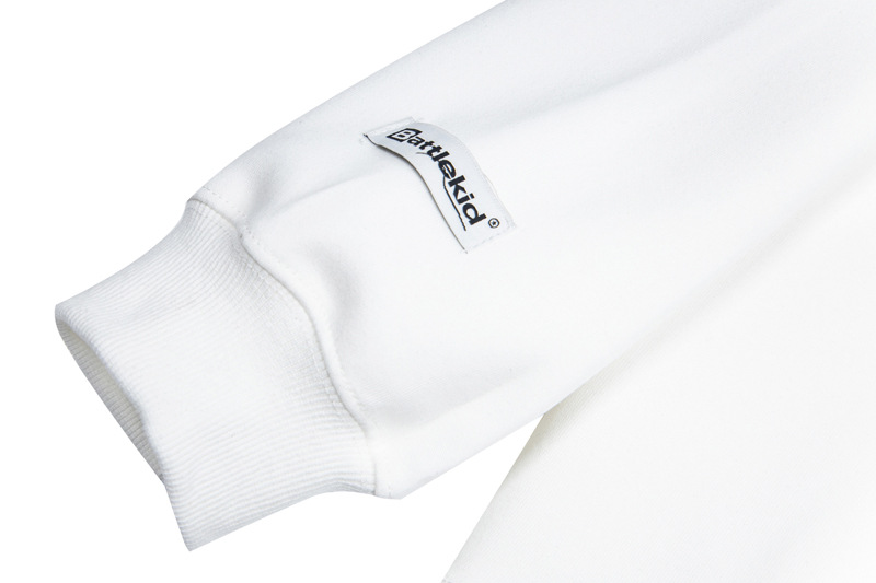 Oversized Cotton Long Sleeve Typography Hoodie