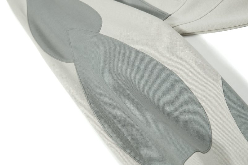 Oversized Cotton Contrast Panel Hoodie