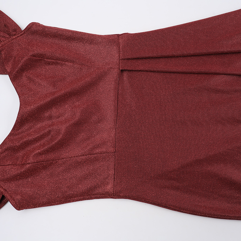 High Waist Square Neck Bodycon Maxi Dress