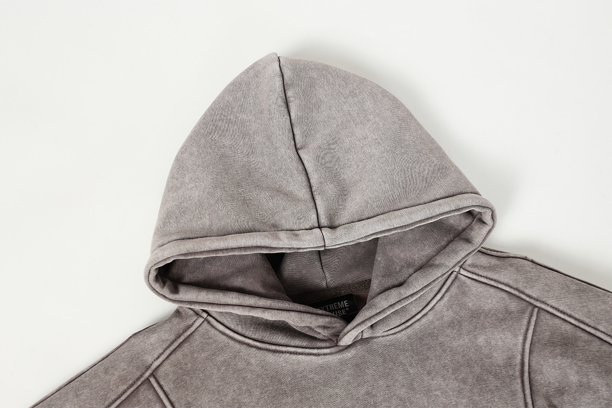 American Retro Cotton Hoodie