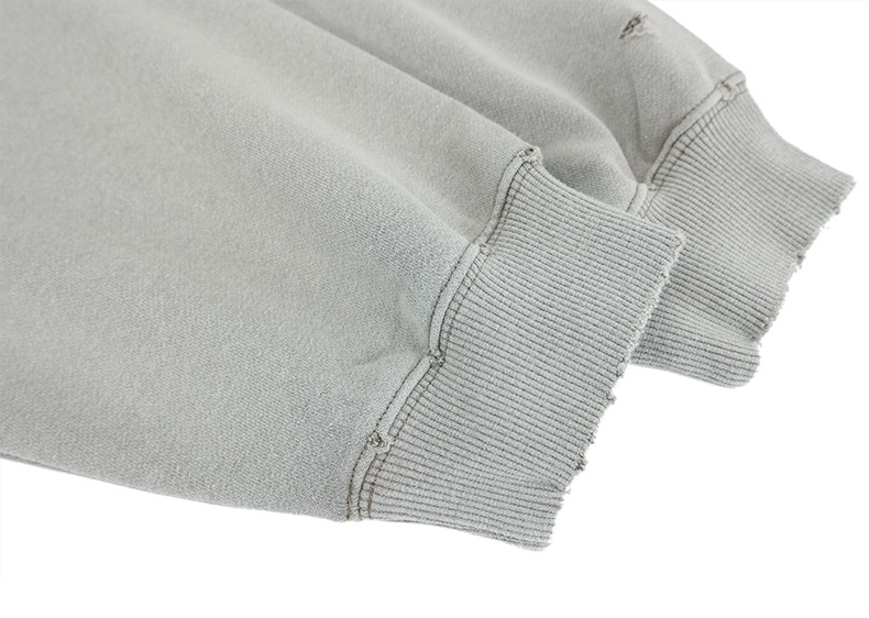 Urban Cotton Faded Logo Round Neck Sweatshirt