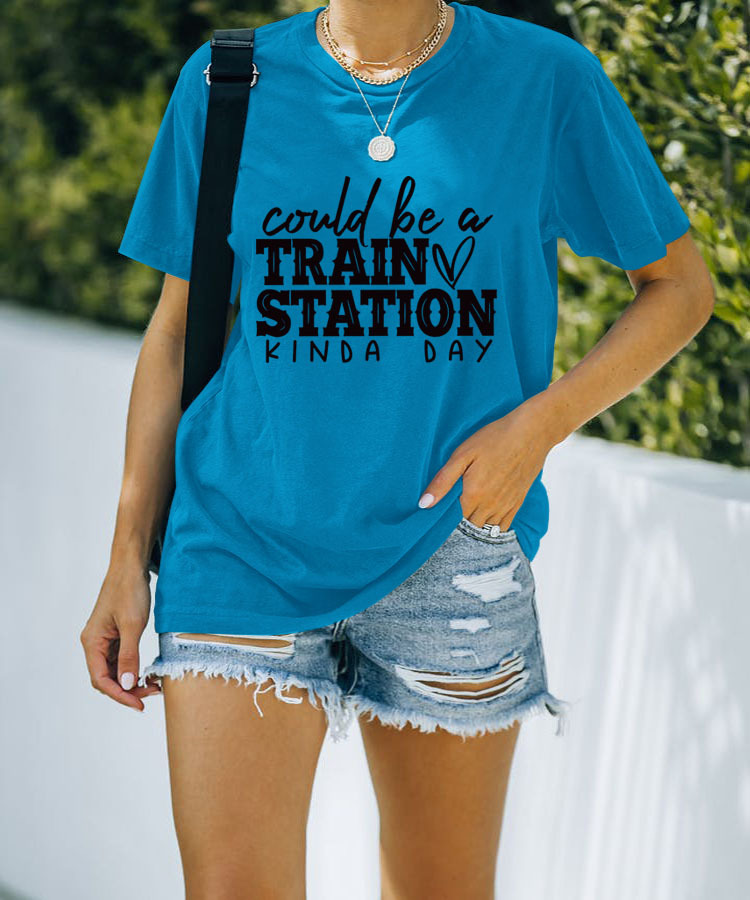Coastal Cruise V Collar Ladies T-shirt