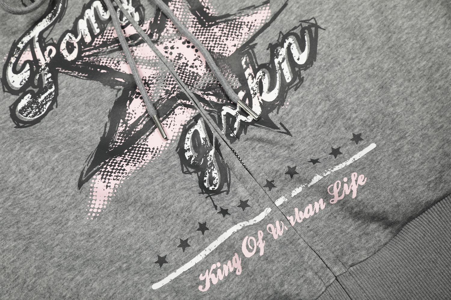Asymmetric Urban Starburst Hoodie