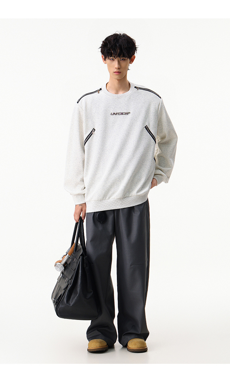 American Trend Oversized Cotton Hoodie