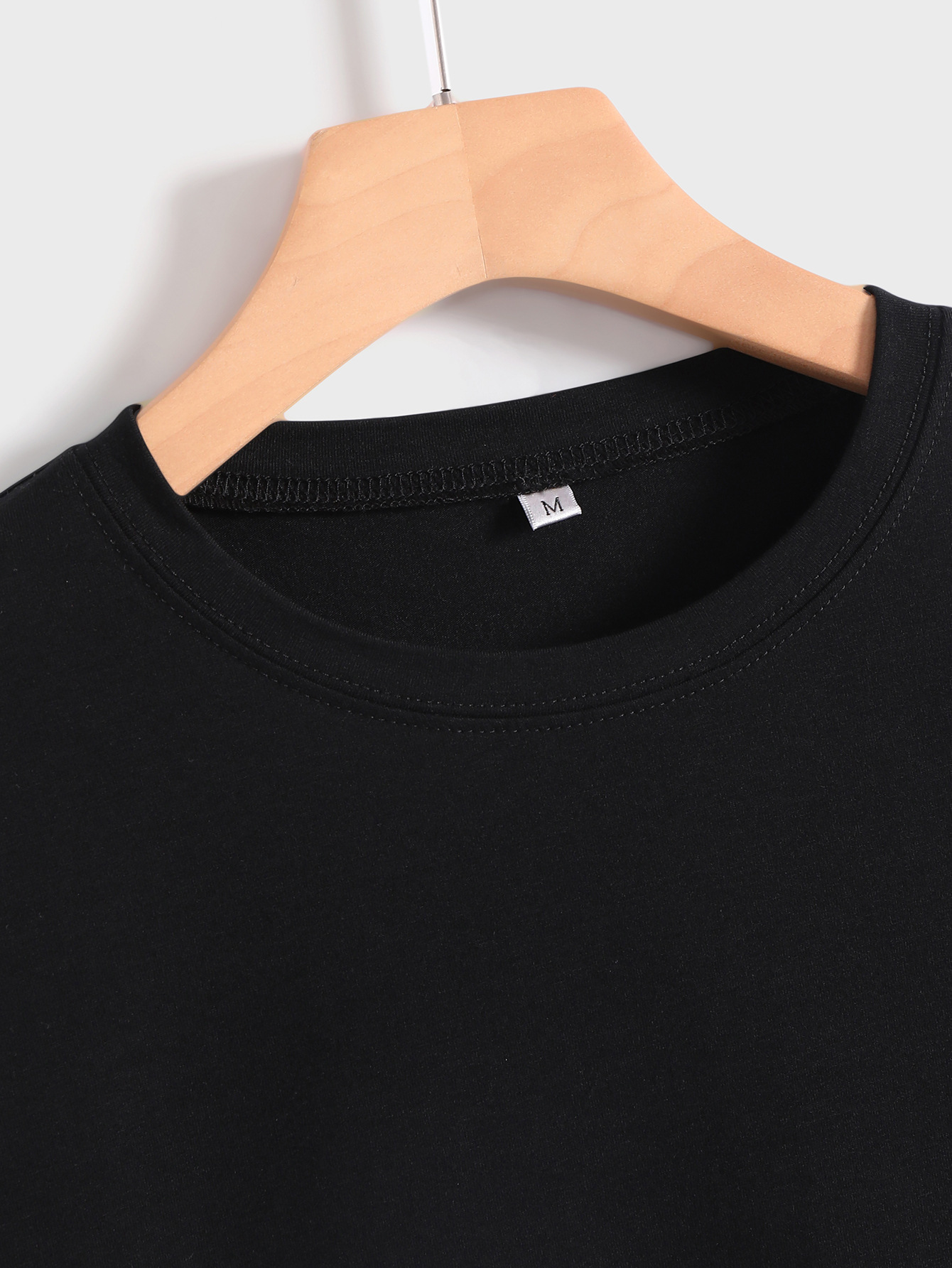 Geometric Print Crew Neck Short Sleeve Tee
