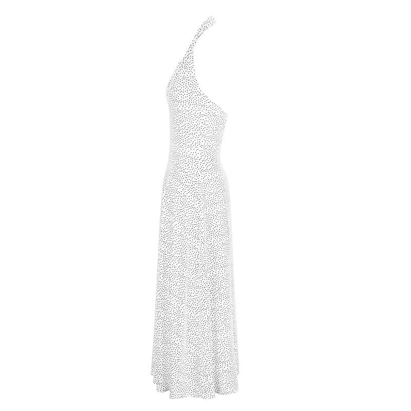 Sleeveless Bodycon Plunge Tie Back Dress