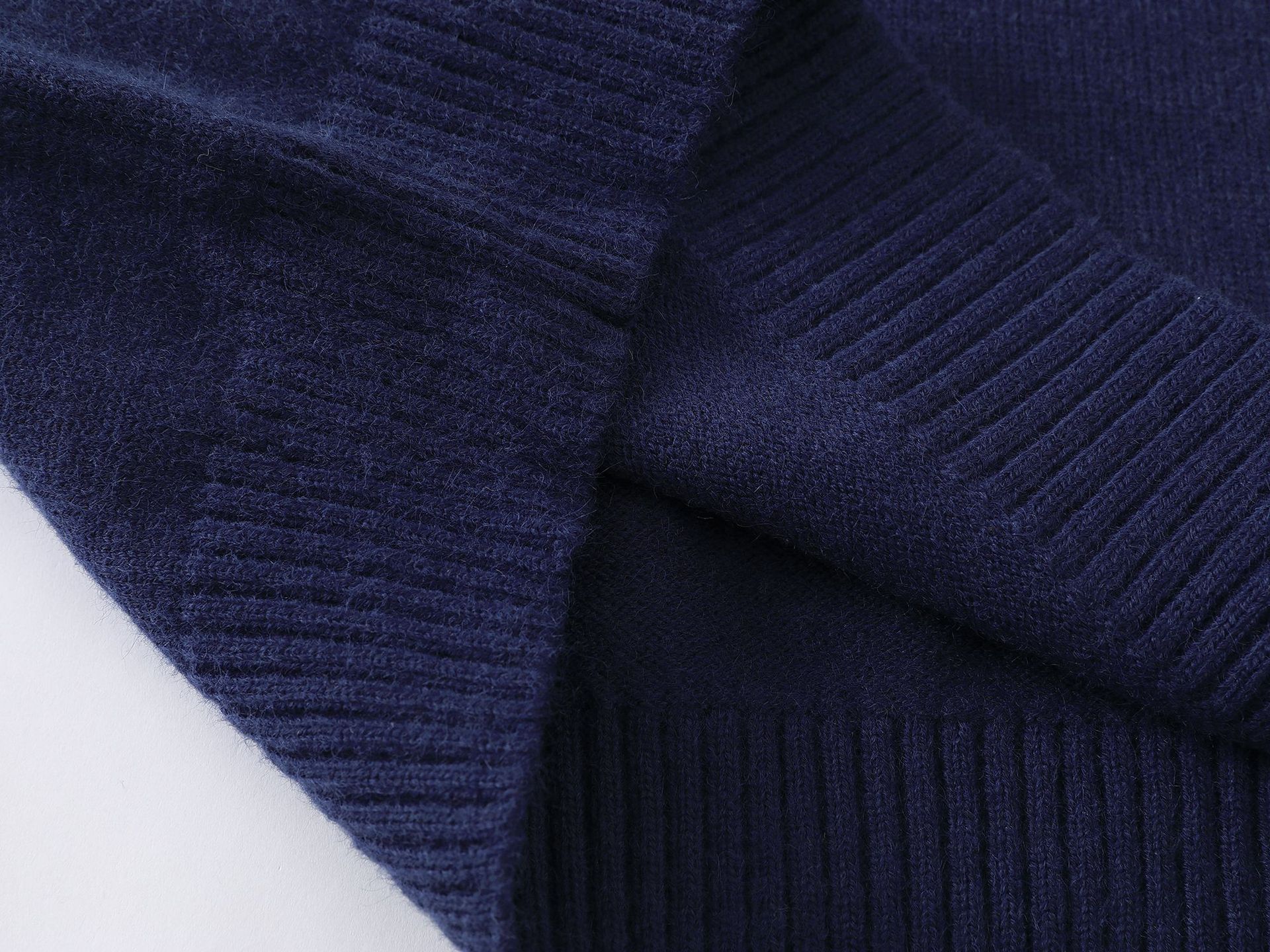Breathable Contrast Panel Oversized Hood Sweater