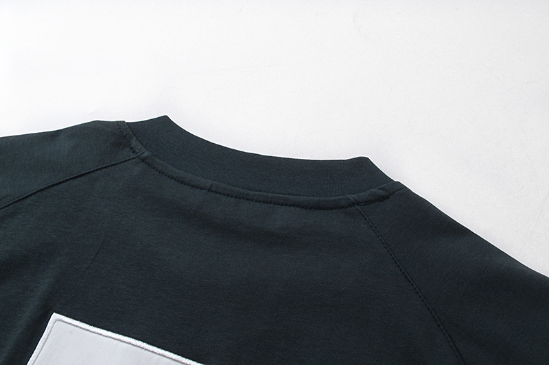 Man's American Retro Embellished Cotton Hood Sweatshirt