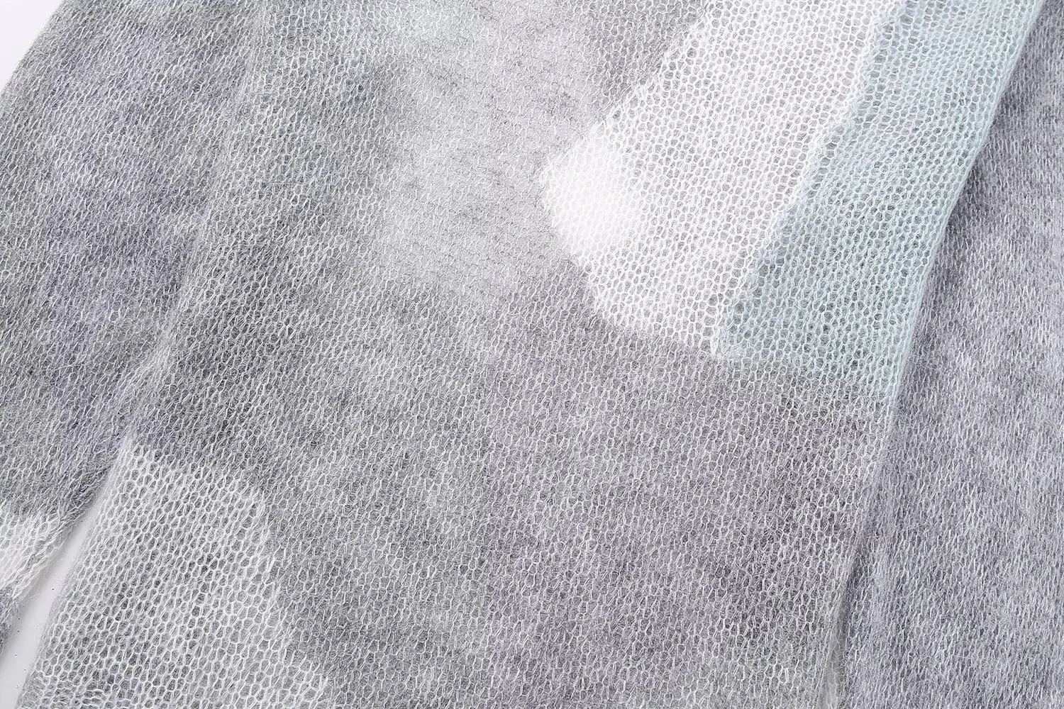 Ladies Polyester Crew Neck Sweater