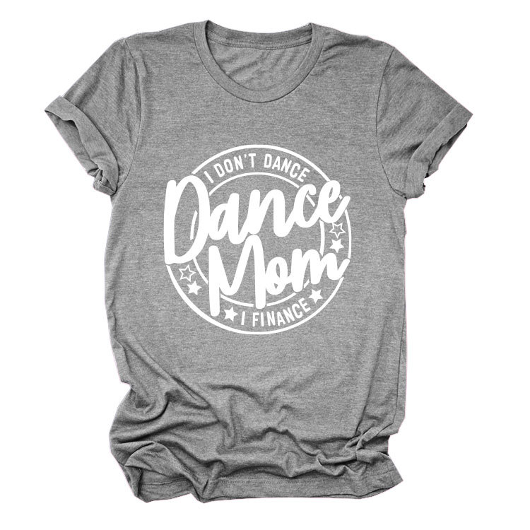 Geometric Pattern Round Neck T-Shirt
