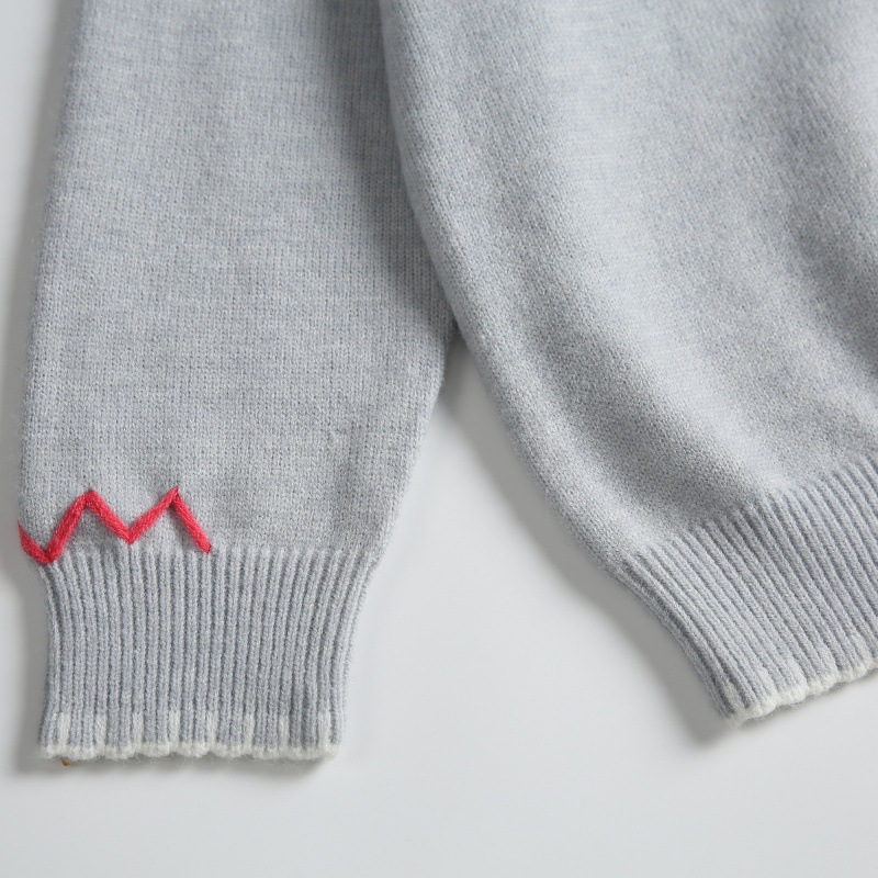 Japanese Workwear Oversized Color Block Stitched Hood Sweater