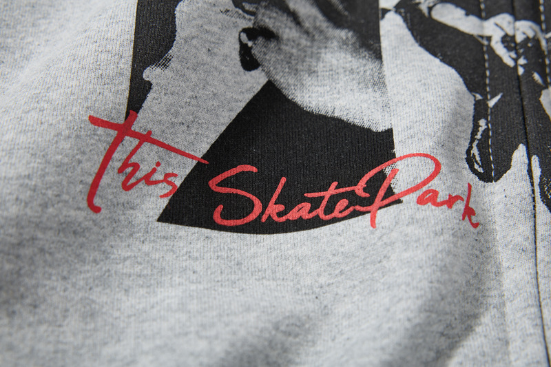 Urban Retro Musician Graphic Zippered Hoodie