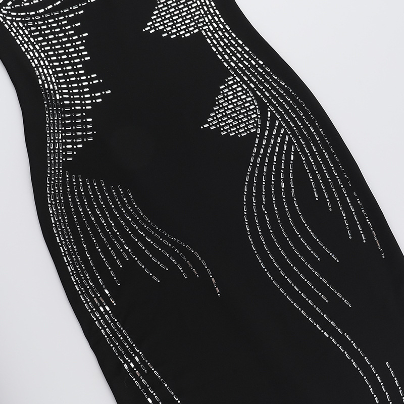 Stretch Bodycon High Waist Sleeveless Dress