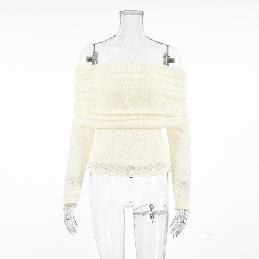 Slim Fit Solid Collar Commuter Top