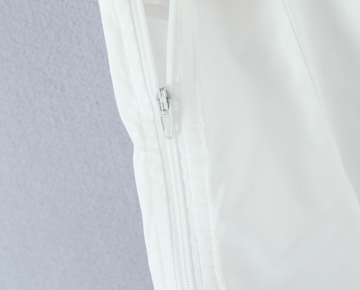 V-neck lace checkered suspender