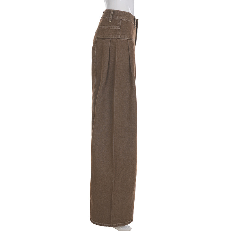 Wind brown low waisted vintage Maillard jeans