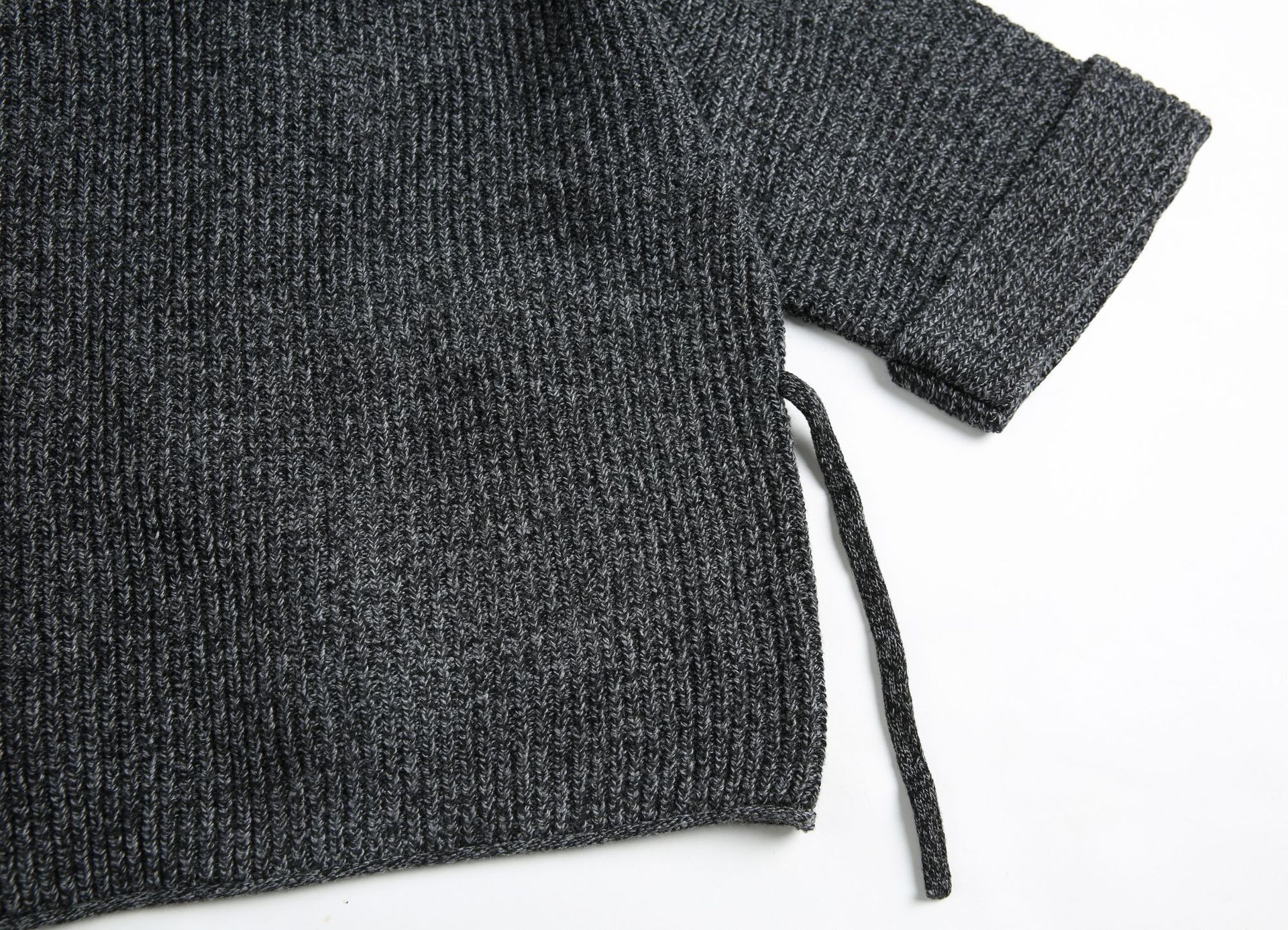 Polyester Plain Oversized Dolman Cardigan