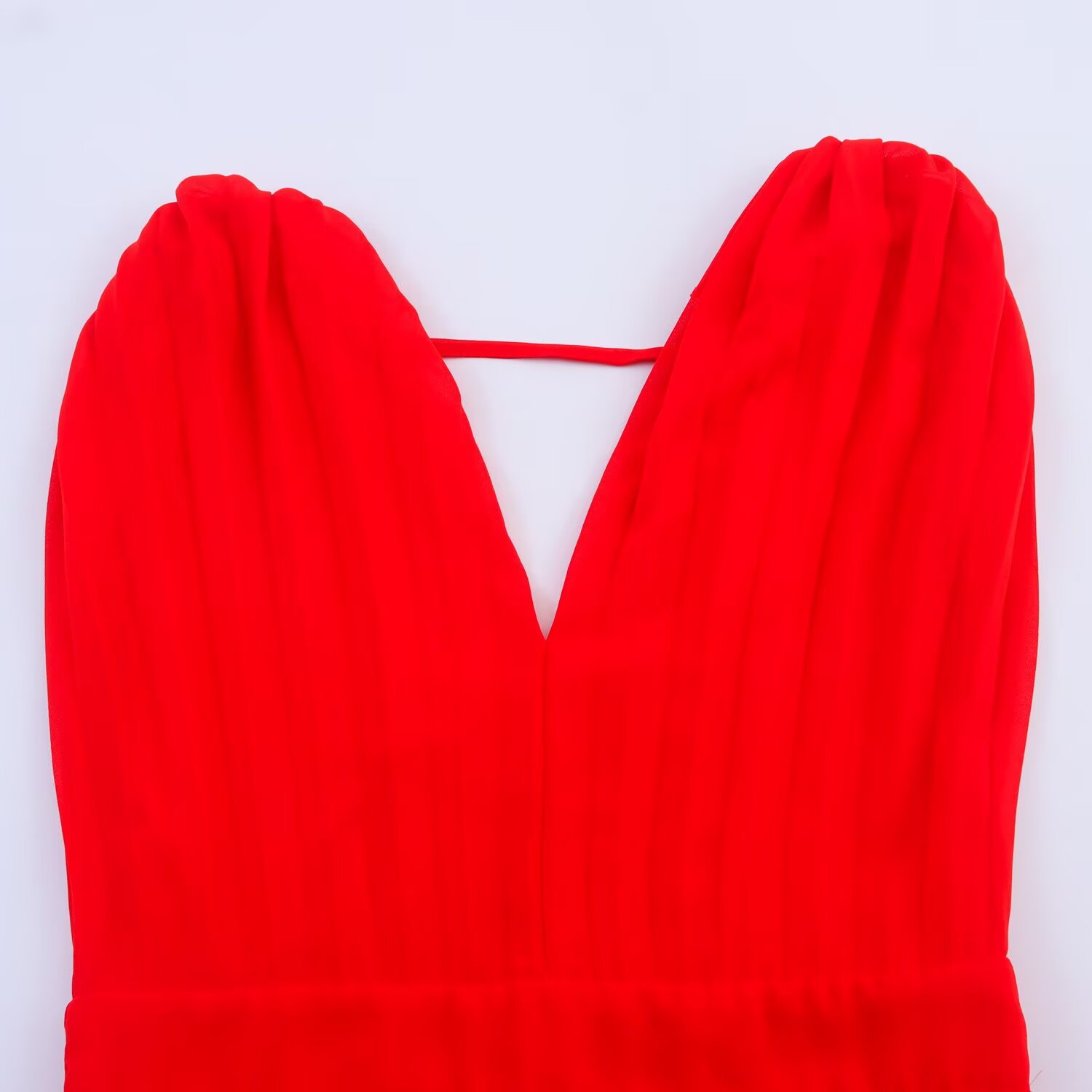Women's Fashion Temperament Pleated Midi Dress