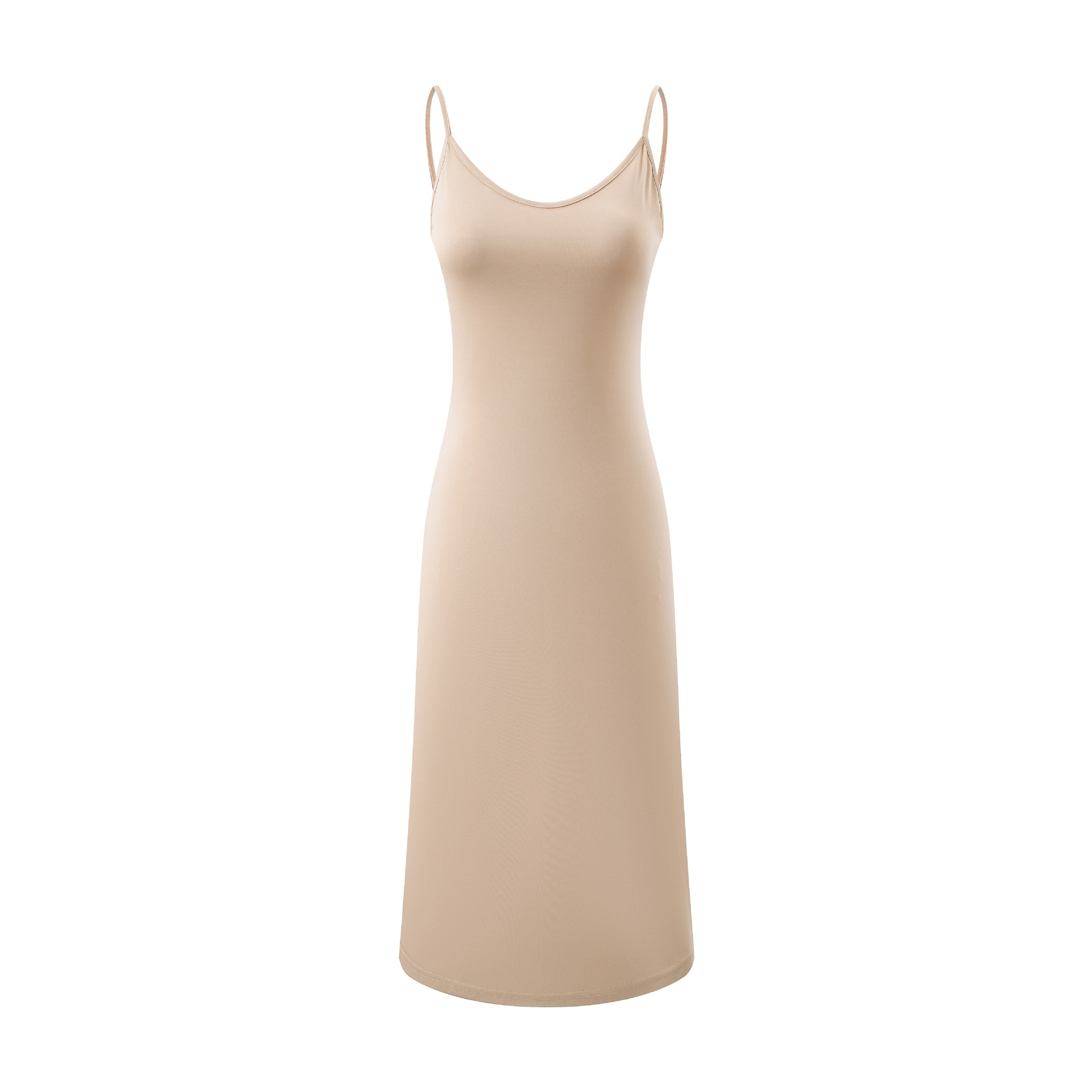 Drawstring Belted Figure-Flattering Dress