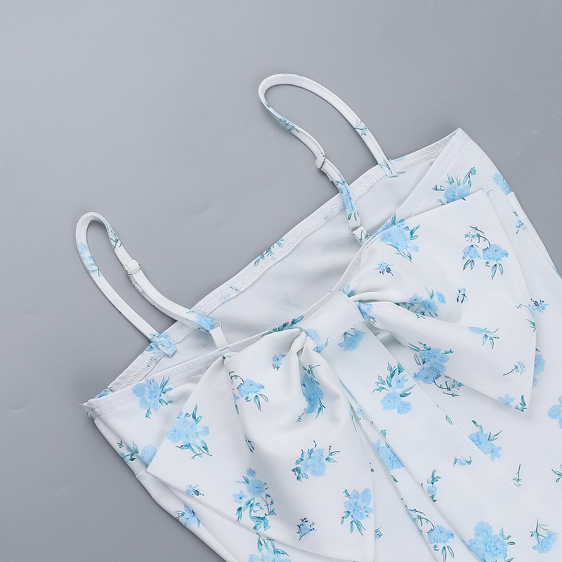 Bodycon Tie-Waist Polyester Mini Skirt