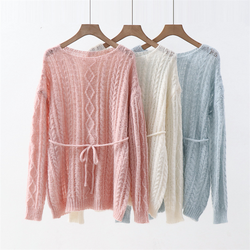 Slouchy Drawstring Wool Blend Dress