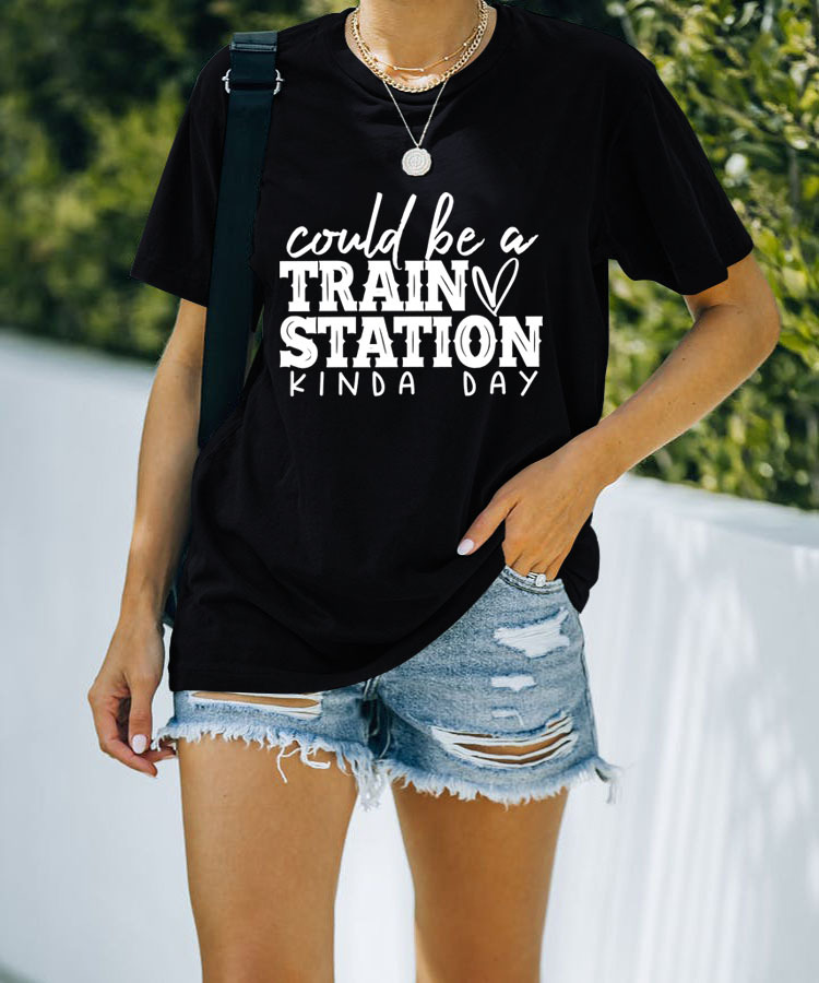 Coastal Cruise V Collar Ladies T-shirt