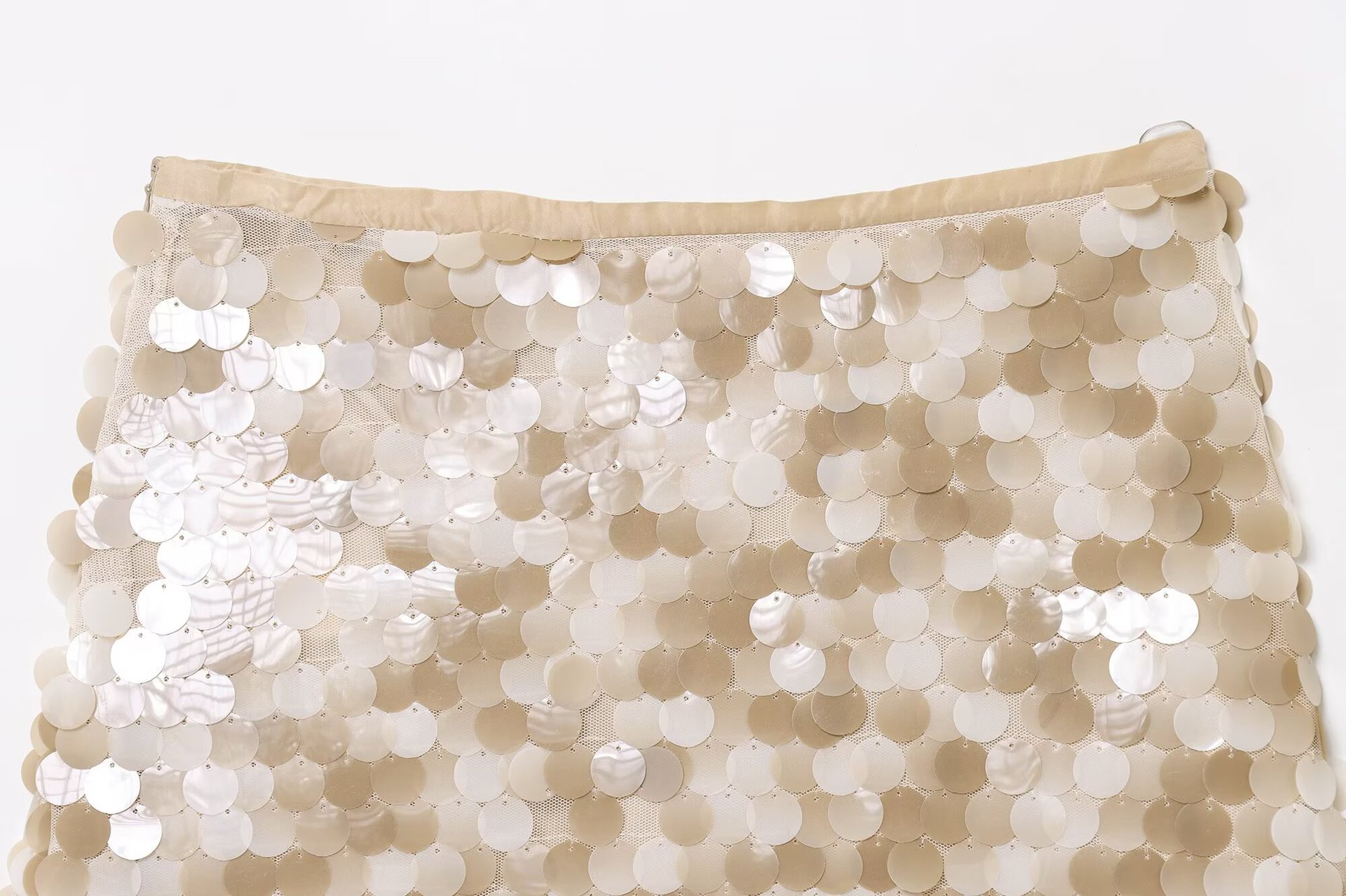Women's Clothing INS Casual Versatile Sequined Mini Skirt