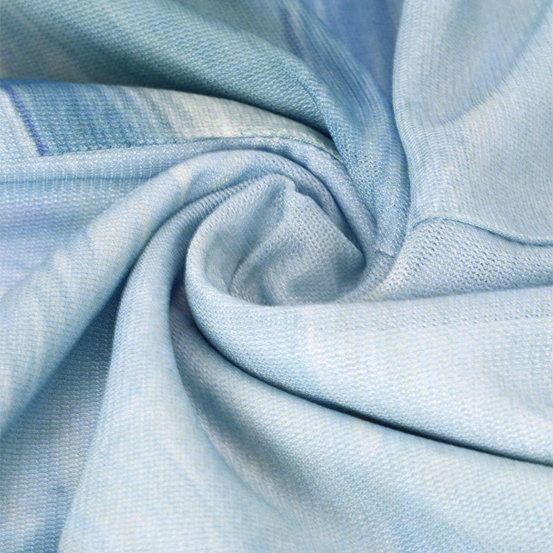 Soft Glossy Swirl Polyester Skirt