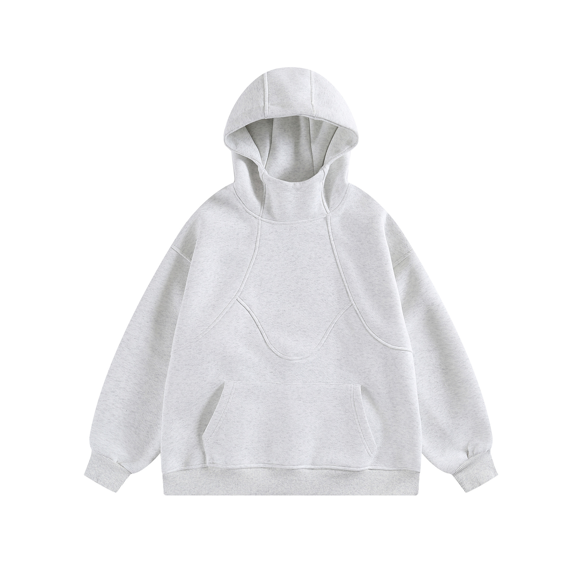 Streetwear Oversized Long Sleeve Cotton Hoodie