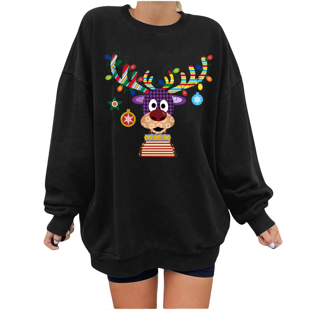 Loose Fit 3D Pattern Hoodie
