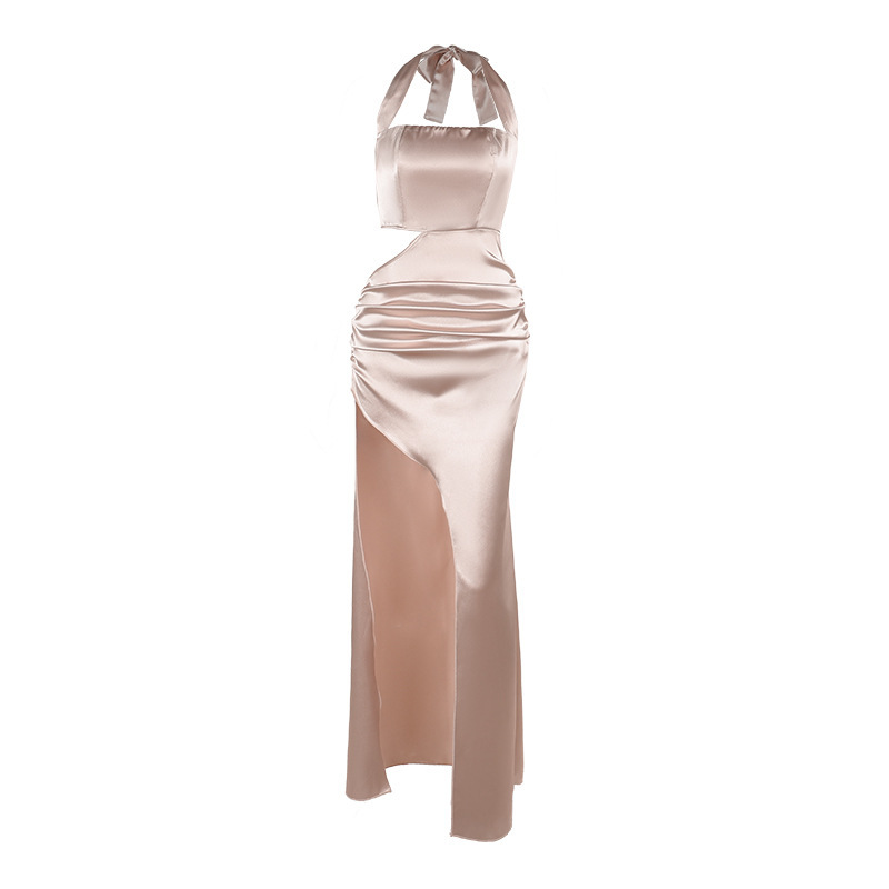 Halter Bodycon High Waist Dress