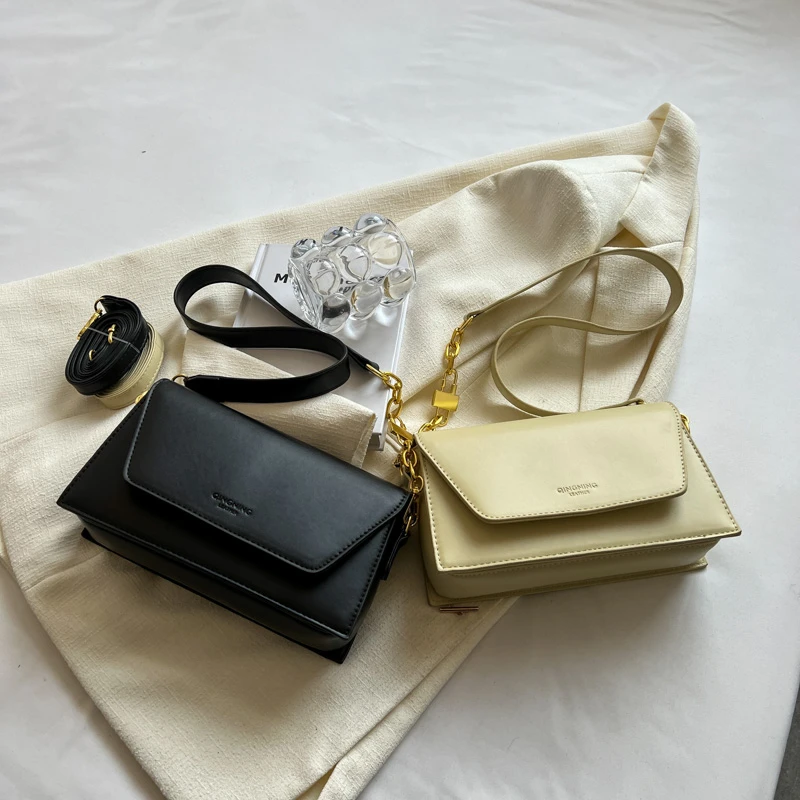 Ladies Olive PU Mini Satchel