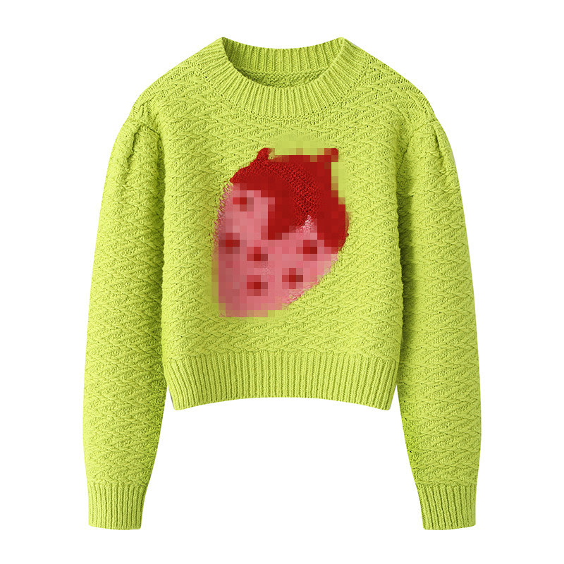 Ladies' Two-Tone Oversized Sweater