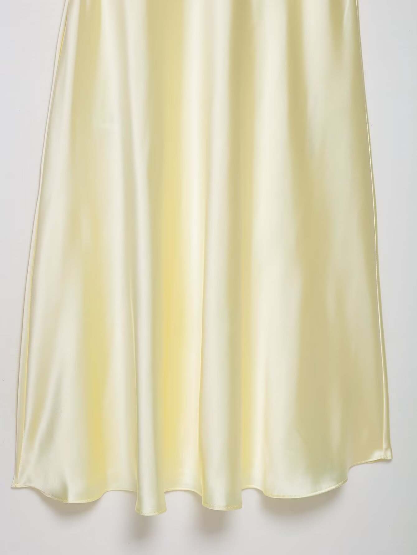 Flowy Bow Detail Mid-Calf Dress