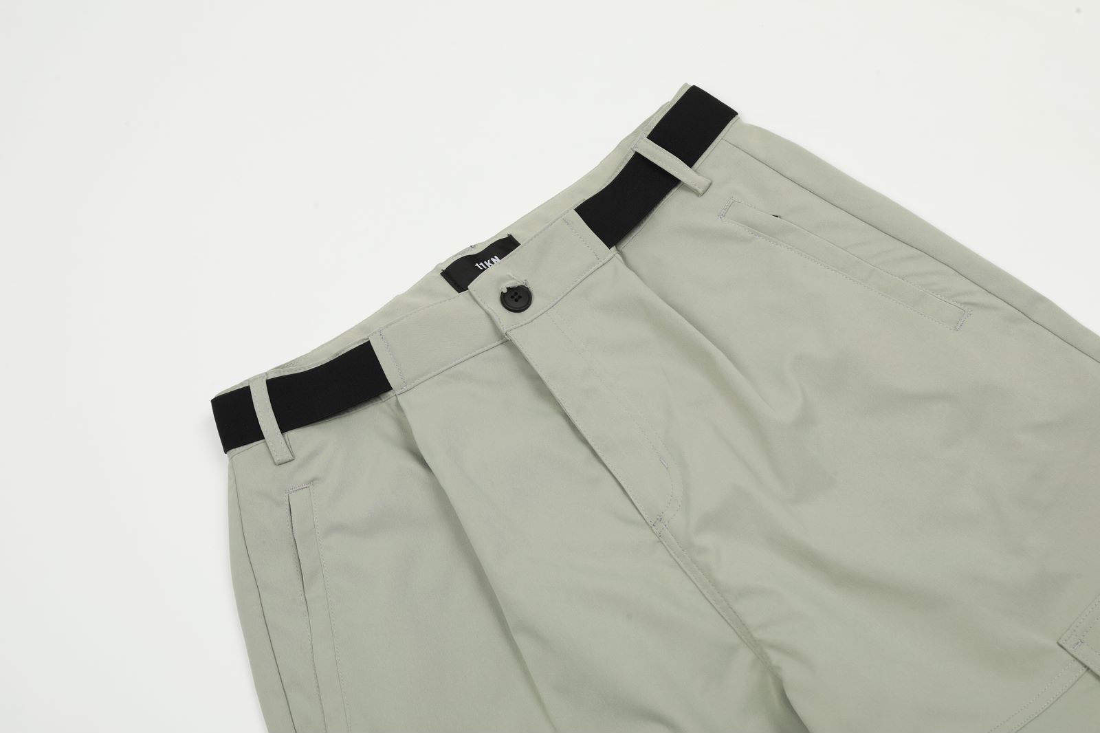 Straight Outdoor Work Pants with Adjustable Waistband for Men and Women, Slim Fit with Multi-Pockets Casual Long Trousers