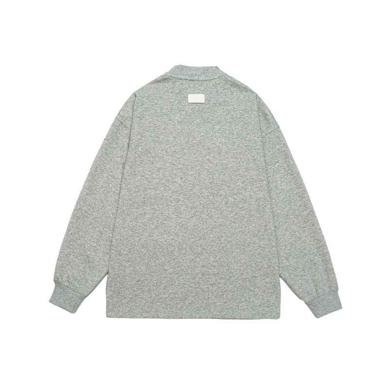 Relaxed Fit Plain Kangaroo Pouch Hoodie