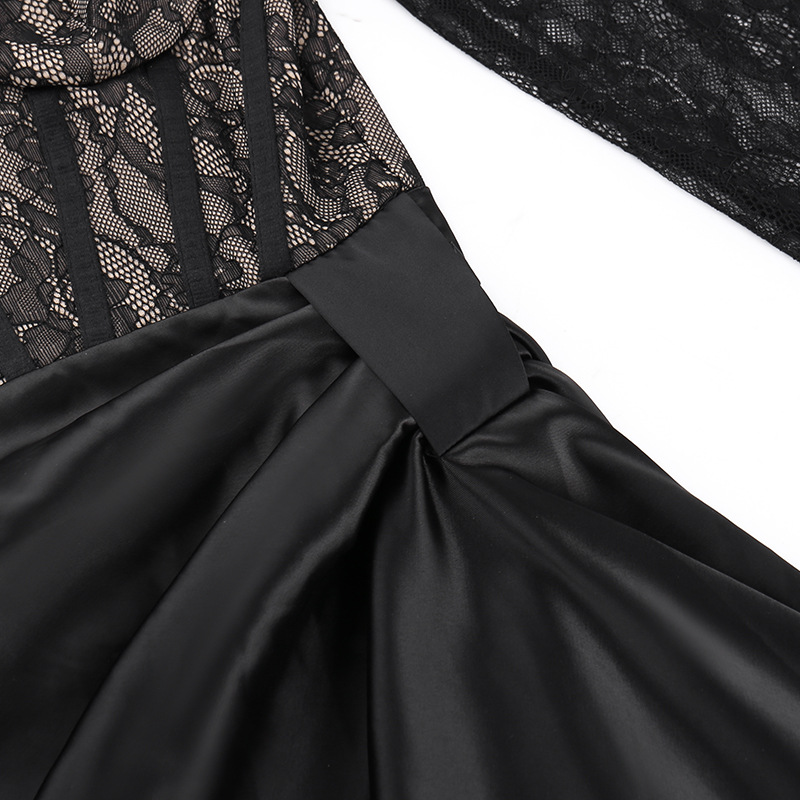 U-Neck Pencil Polyester Dress