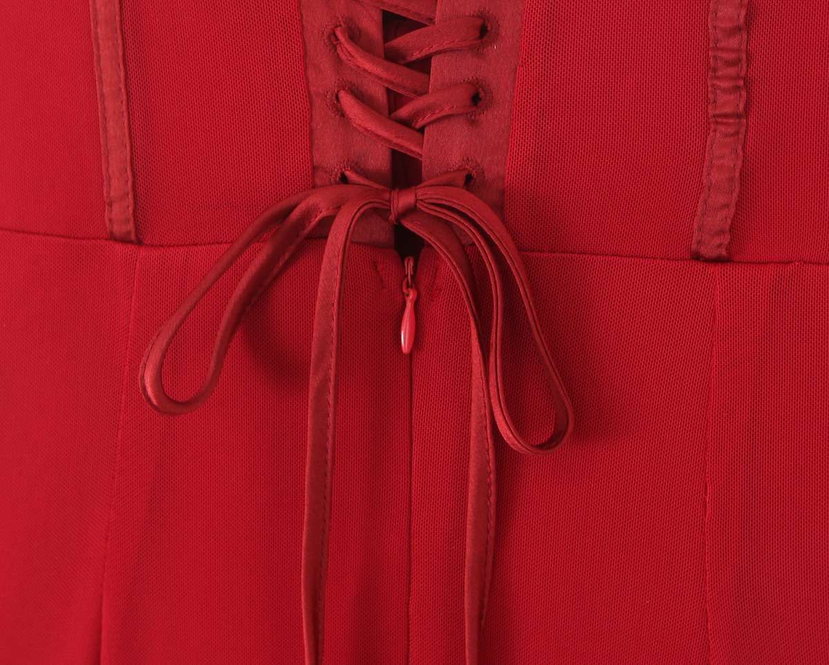Slim fit long camisole dress